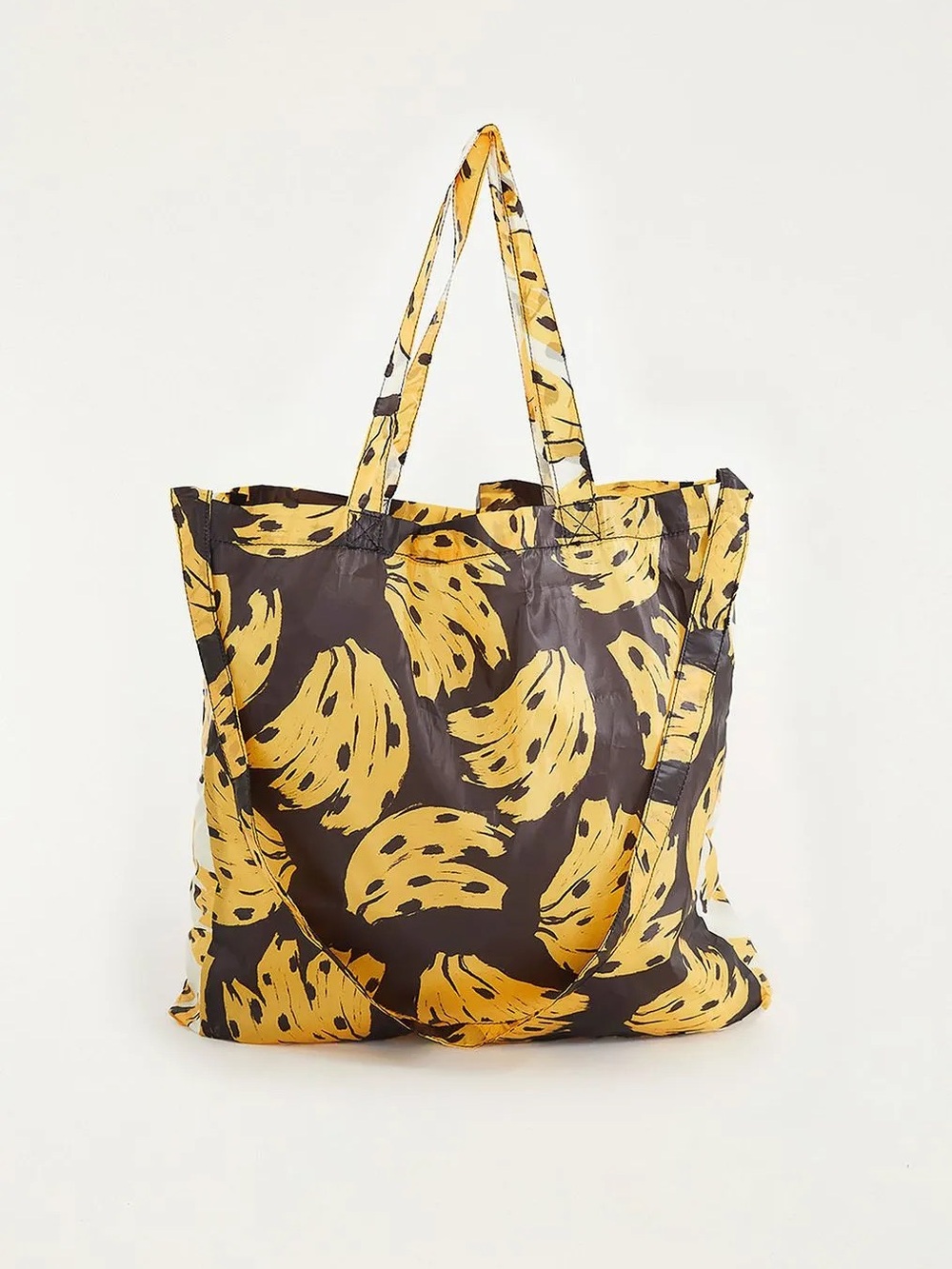 NWT Farm Rio Black Bossa Banana Tote Fruit Bag